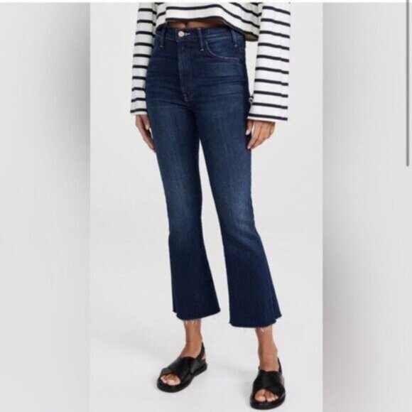 ⭐️ MOTHER JEANS - RASCAL ANKLE FREY-Cropped Jeans- In Partners Undercover - Picture 2 of 15